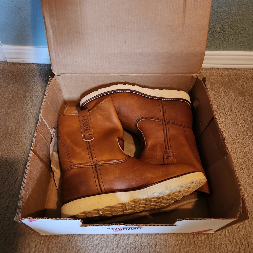 NEW Red Wing Pecos 866 Pull On Work Boot